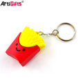 Custom 2d or 3d Rubber Soft PVC Key Holder Key Chain Keyring